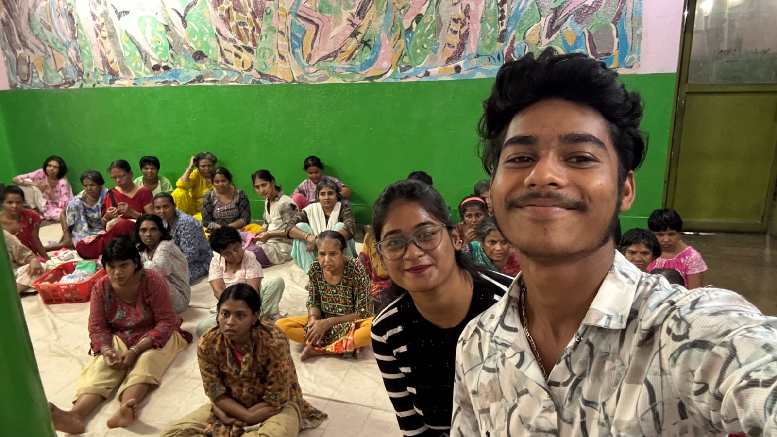 Ration Distribution, Old Age Home Kolkata